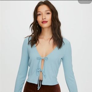 Wilfred Only Tie-Front Longsleeve